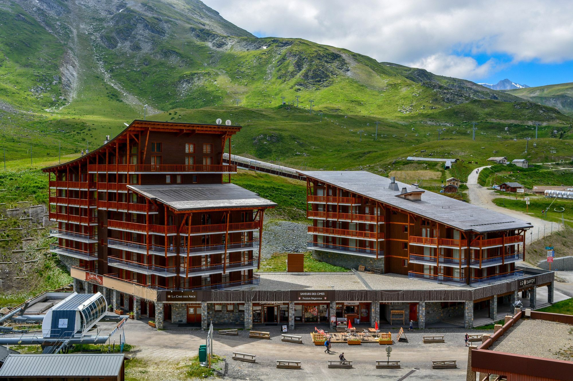 Chalet Des Neiges : La Cime Des Arcs Les Arcs  Dış mekan fotoğraf