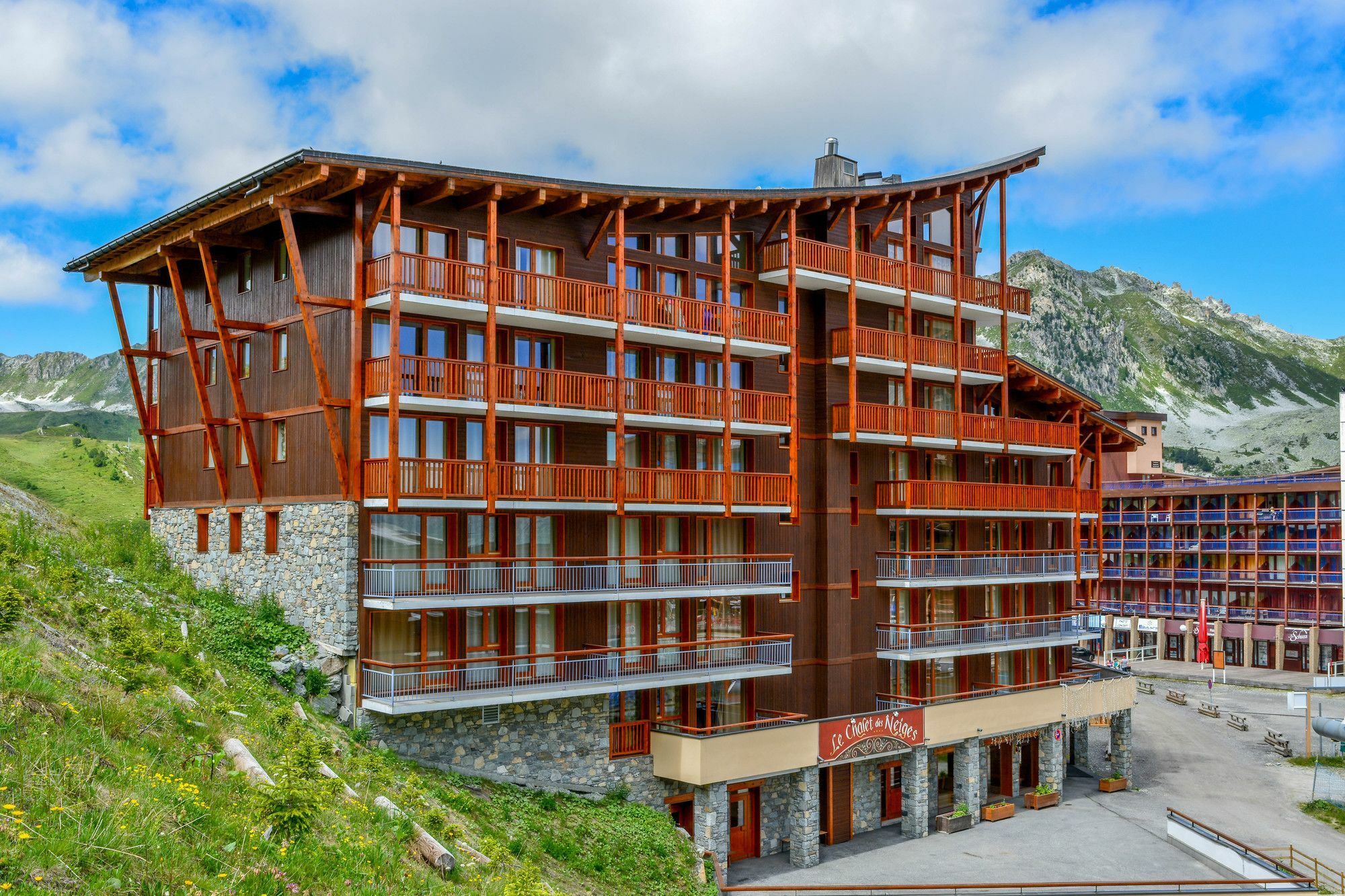 Chalet Des Neiges : La Cime Des Arcs Les Arcs  Dış mekan fotoğraf