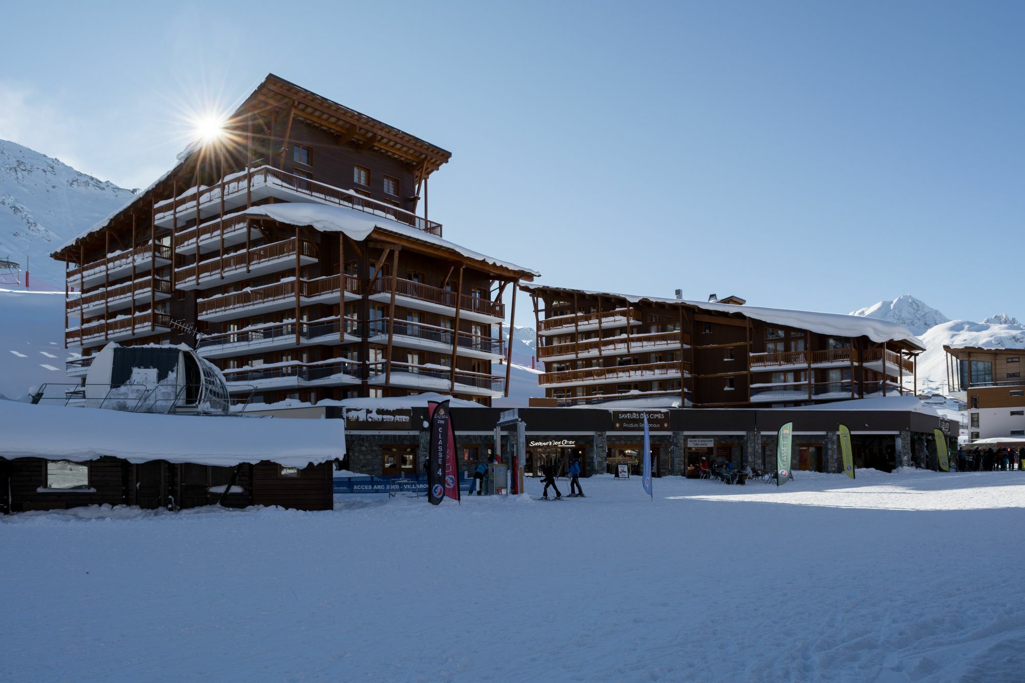 Chalet Des Neiges : La Cime Des Arcs Les Arcs  Dış mekan fotoğraf